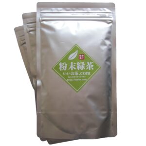 粉末緑茶200ｇ3袋セット